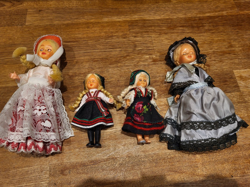 Vintage doll figurine - doll,