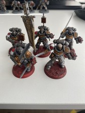 Warhammer 40k Grey Knights Strike Squad x5 Well Painted