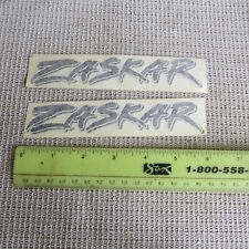 GT ZASKAR DECALS BLACK