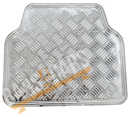 Silver checker style shiny - silver,