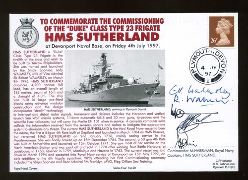 1997 commissioning hms - commissioning,