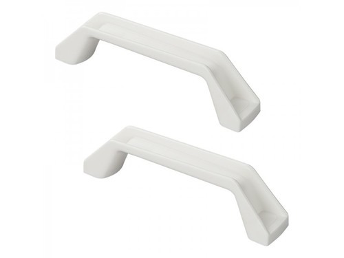 Shunting handle white piece - white,