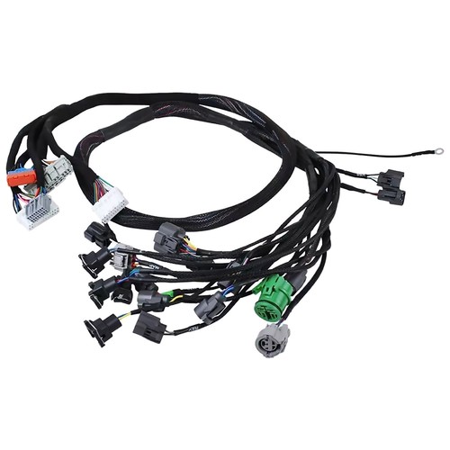 Tucked engine harness assembly - tucked,
