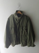 Vtg 70s  Coat Cold Weather Field 8415 00782 2941 Size Large Short 1979