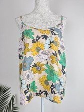 Unarmed Floral Cami Top Yellow