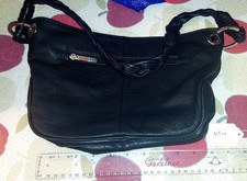 Leather Hotter Shoulder Bag