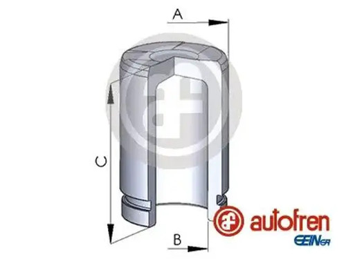 Brake caliper piston steel - piston,