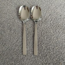 2 Viners Chelsea Stainless Steel tea teaspoons Korea 12.3cm