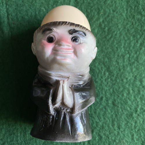 Monk egg cup 5cm tall - monk,
