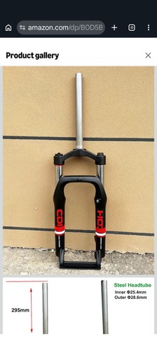 Fat tire bike fork air - tire,