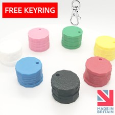 Trolley Coin Token 6-48 Removable £1 One Pound Supermarket Shopping Cart Holder