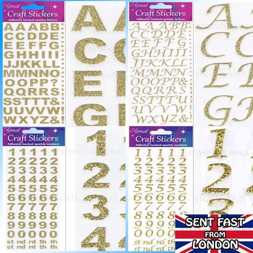 Gold stickers letters - gold, alphabet