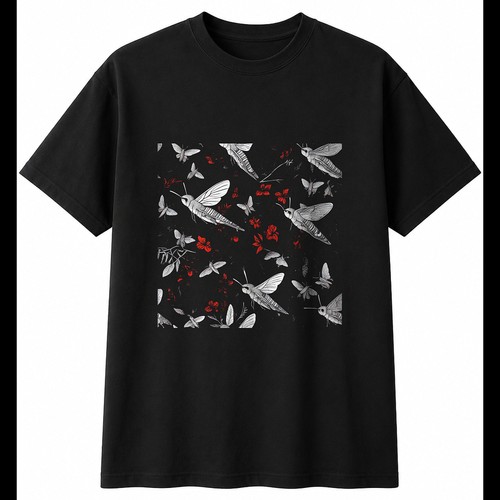 Botanical hummingbird hawk - botanical,