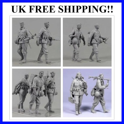 Resin figure model kit - resin,
