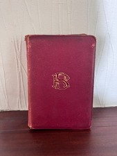 The Poetical Works of Robert Burns 1916 Oxford Red Leather Edition