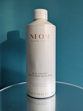 NEOM Real Luxury Magnesium Bath Milk 300ml New BNWOB 🎁 £40rrp FREE TRACKED POST