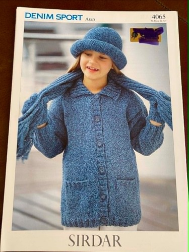Sirdar 4065 denim sport - 4065, aran-