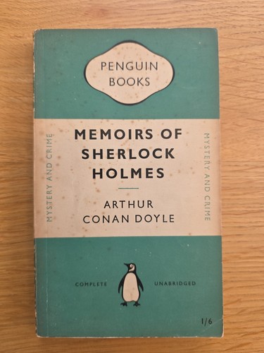 Memoirs sherlock holmes - of,