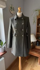 Zara Khaki Green Wool Blend