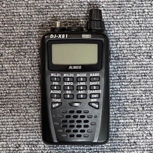 Alinco x81 wideband - alinco, dj-x81