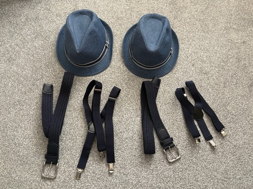 Boys trilby hats belt and - trilby,