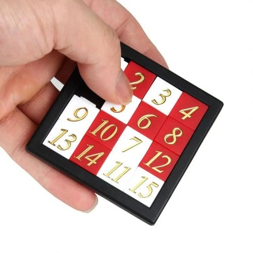 Puzzle sliding number game - 15,