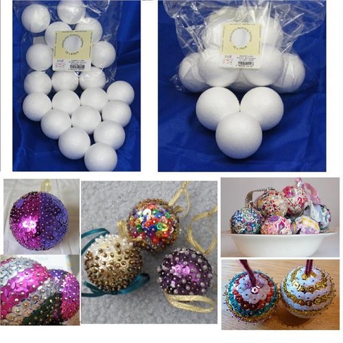 Solid polystyrene balls - x,