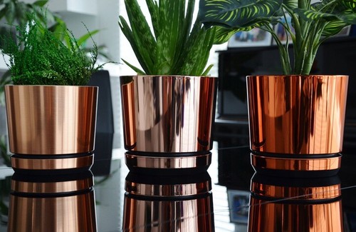 Modern plastic plant pot small - pot,