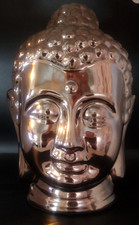 Large Chrome Silver Buddha