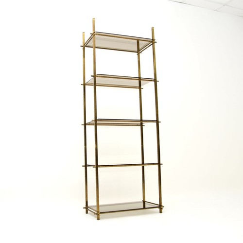 Vintage french brass etagere - vintage,