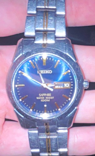 Seiko sapphire quartz - sapphire,