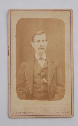 Cdv bearded 19th - a,