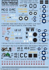 Kits-World KW144017 1:144 Lockheed P-38 Lightnings