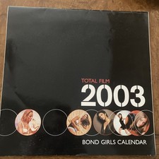 2003 James Bond 007 Total Film BOND GIRLS Calendar RARE ursula andrews