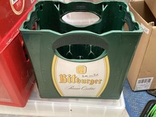 Bitburger Empty Beer Crate 20 X 500ml. Man Cave Or Home Brew "Bitte Ein Bit"