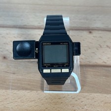Vintage Gents Seiko RC-4000 Computer Data Watch Very Rare - DOES NOT TURN ON