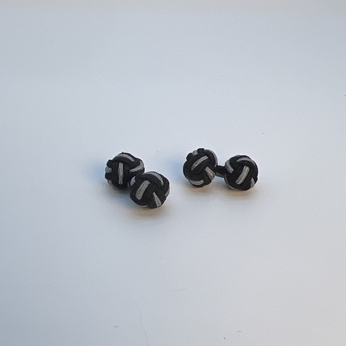 Classic knotted cufflinks - knotted,