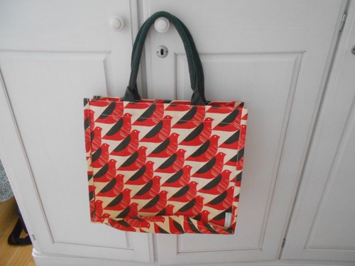 Orla kiely red - bird, design