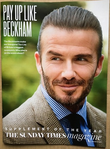 David beckham sunday times - david,