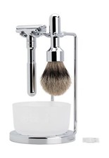 Merkur Futur 4-Piece Shaving Set, Polished Finish, MK-751001