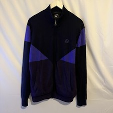 IJP Deisgns Ian Poulter Mens Knitted Windbreaker Lined Jacket Size Large Golf