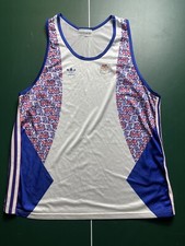 Team GB Track And Field Vest 1992 Barcelona  Olympics Adidas Great Britain