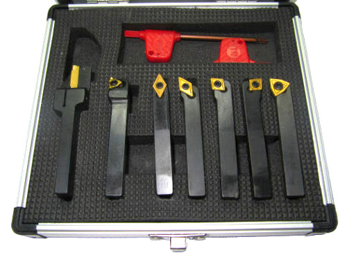 6mm shank 7pc turning grooving - shank,