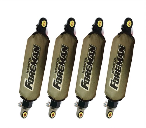 Green shock covers honda - green,