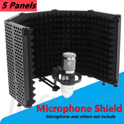 Panel microphone isolation - 5-panel,