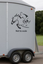 Horse Box Vinyl Sticker