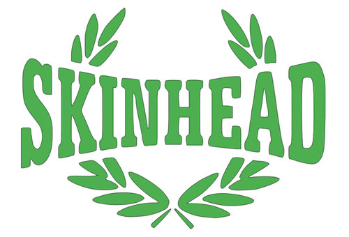 Skinhead wreath car bike - wreath,