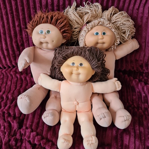 Cabbage patch kids - kids, x3