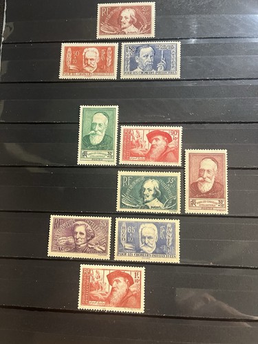 Old french stamps - old,