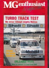 MG ENTHUSIAST Turbo Track Test
